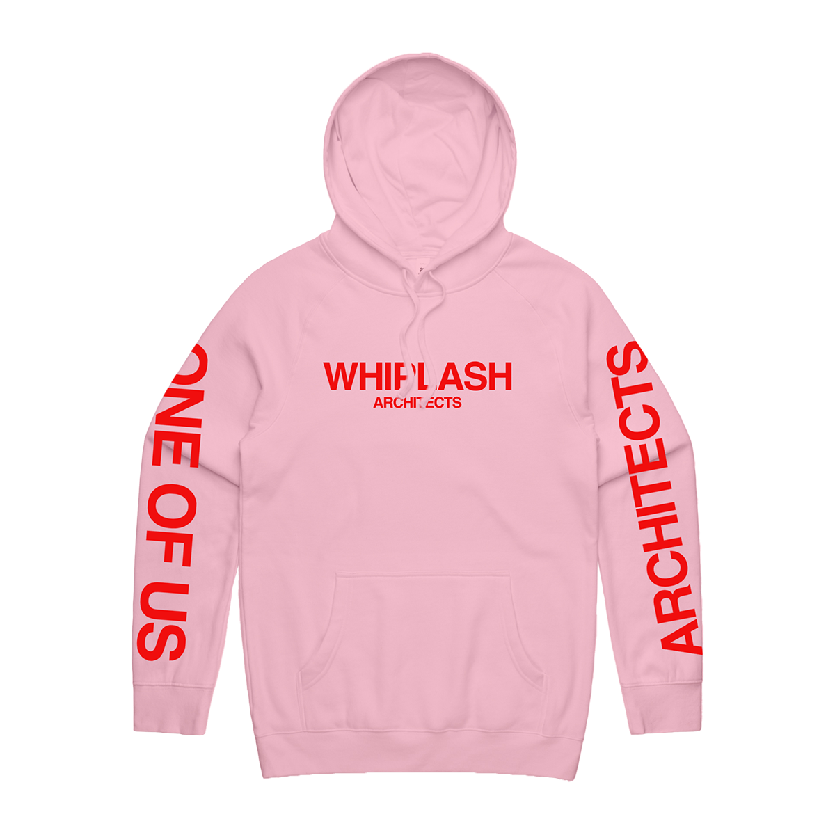 architects-one-of-us-pink-hoodie-rosa-kapuzenpullover-regular-fit image 1
