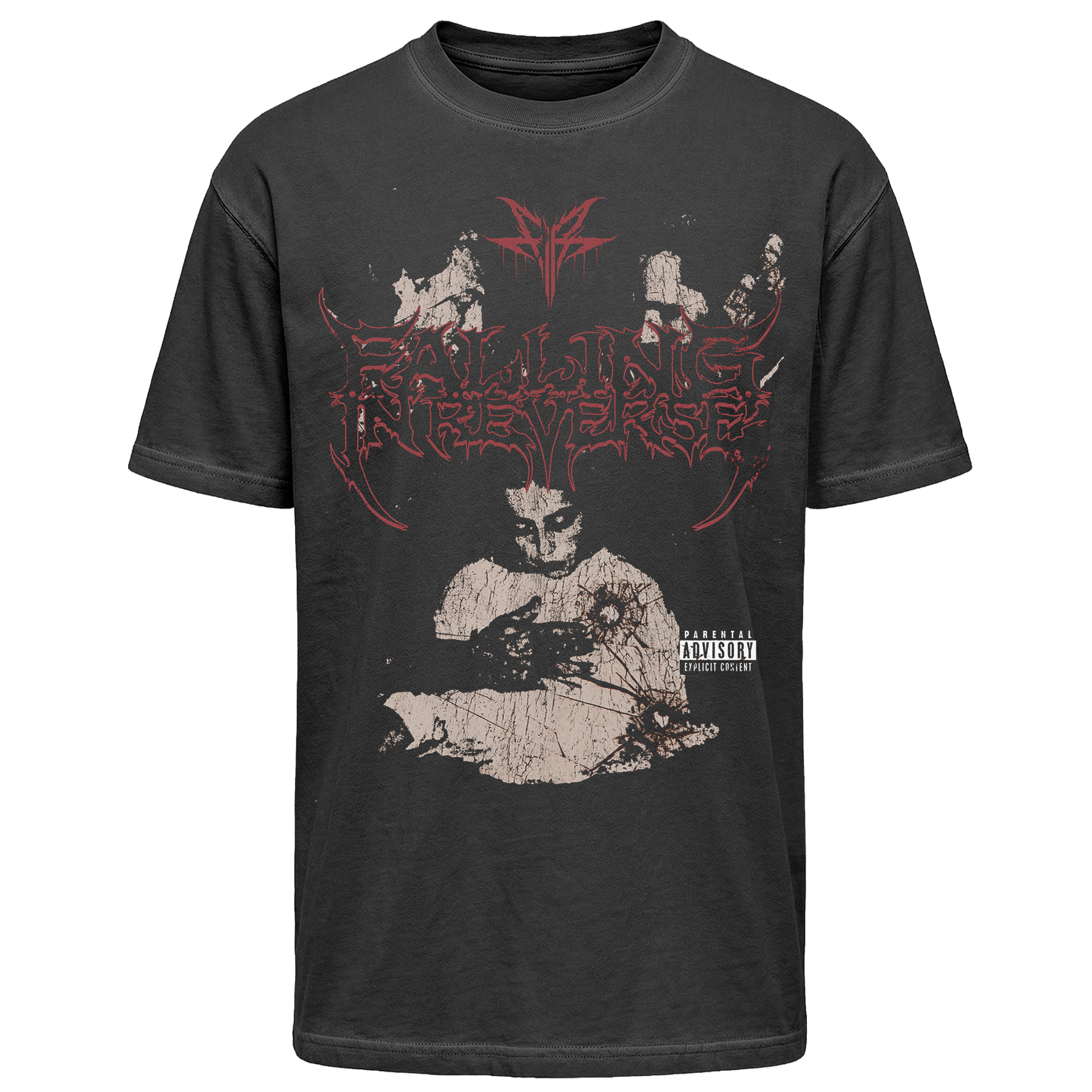 falling-in-reverse-everybody-better-duck-t-shirt-oversized image 1