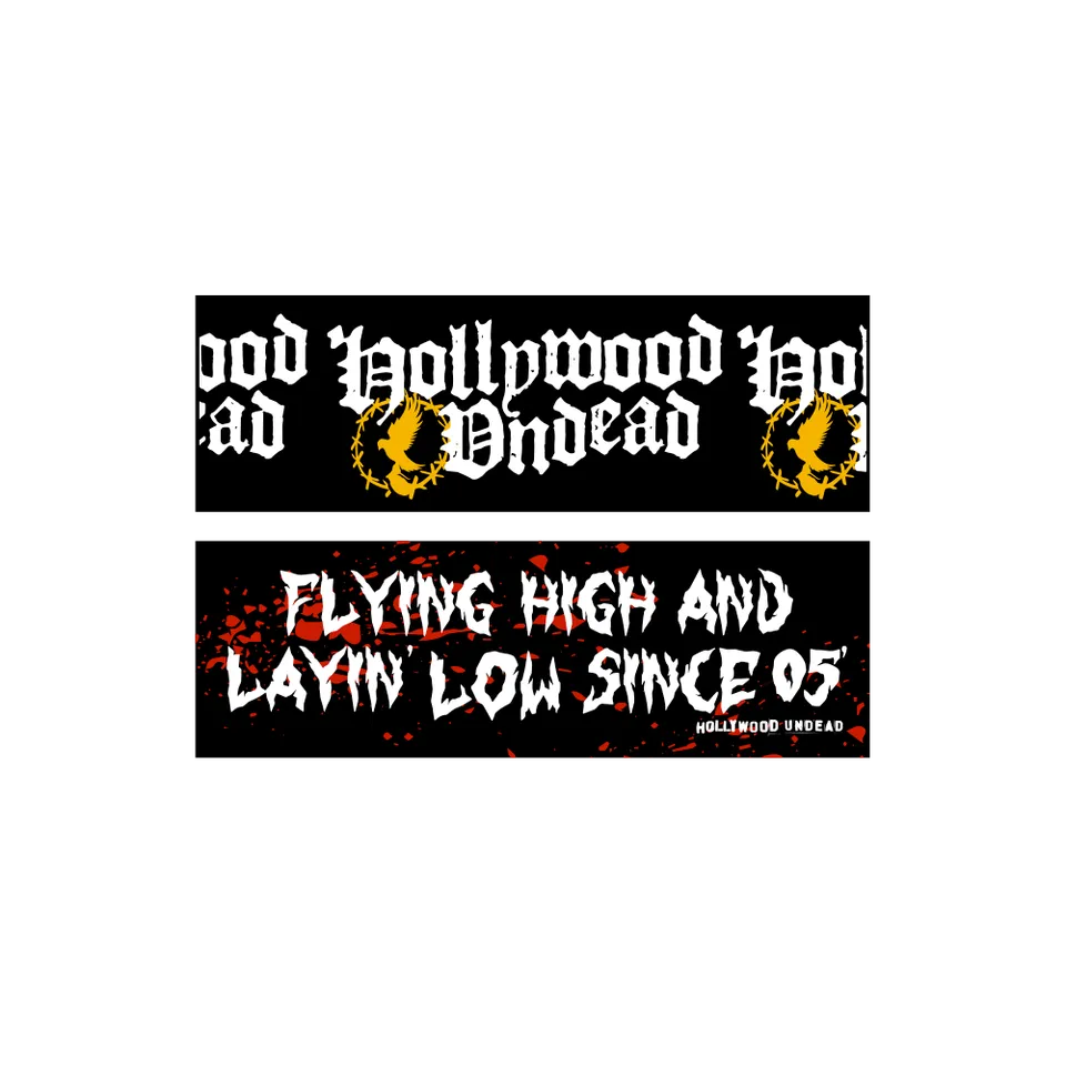 hollywood-undead-stickers-flying-high-locals-only-sticker-2er-set image 1