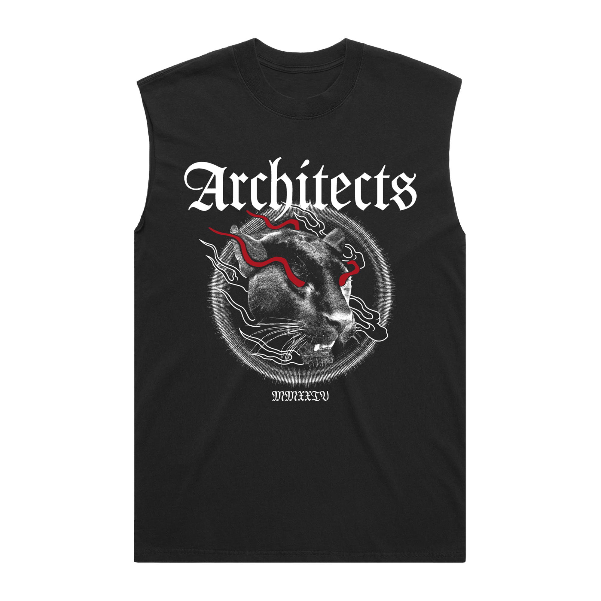 architects-panther-vest-tank-top-schwarz-baumwolle image 1