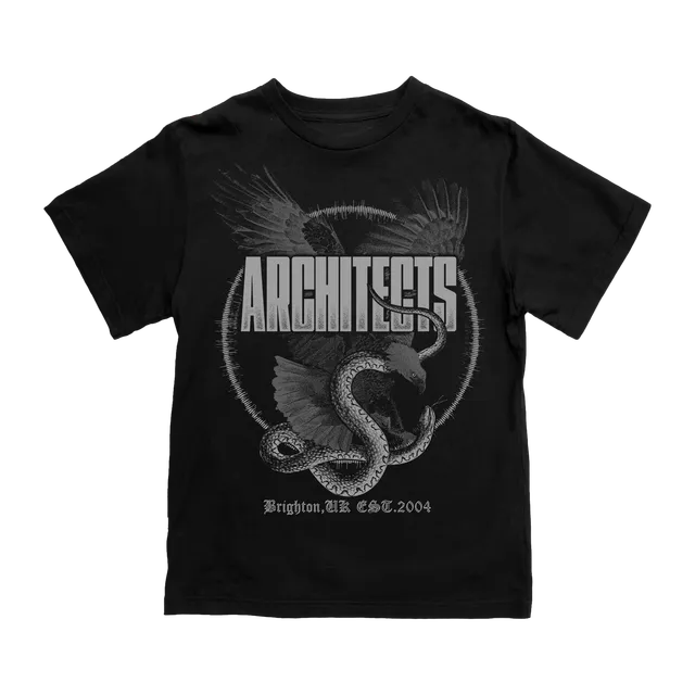architects-snake-eagle-t-shirt-schwarz-baumwolle-unisex image 1