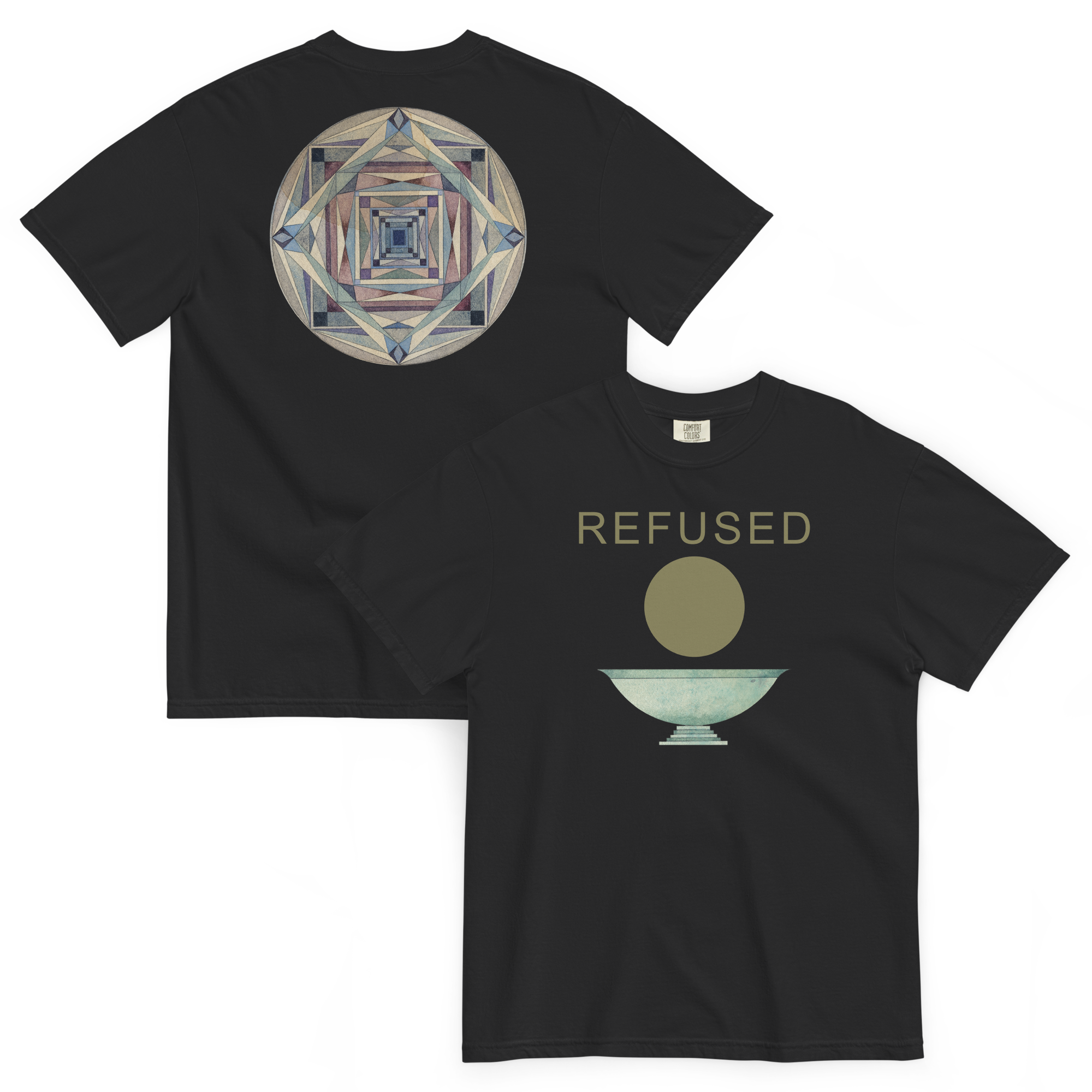 refused-chalice-t-shirt-schwarz-baumwolle-relaxed-fit image 1