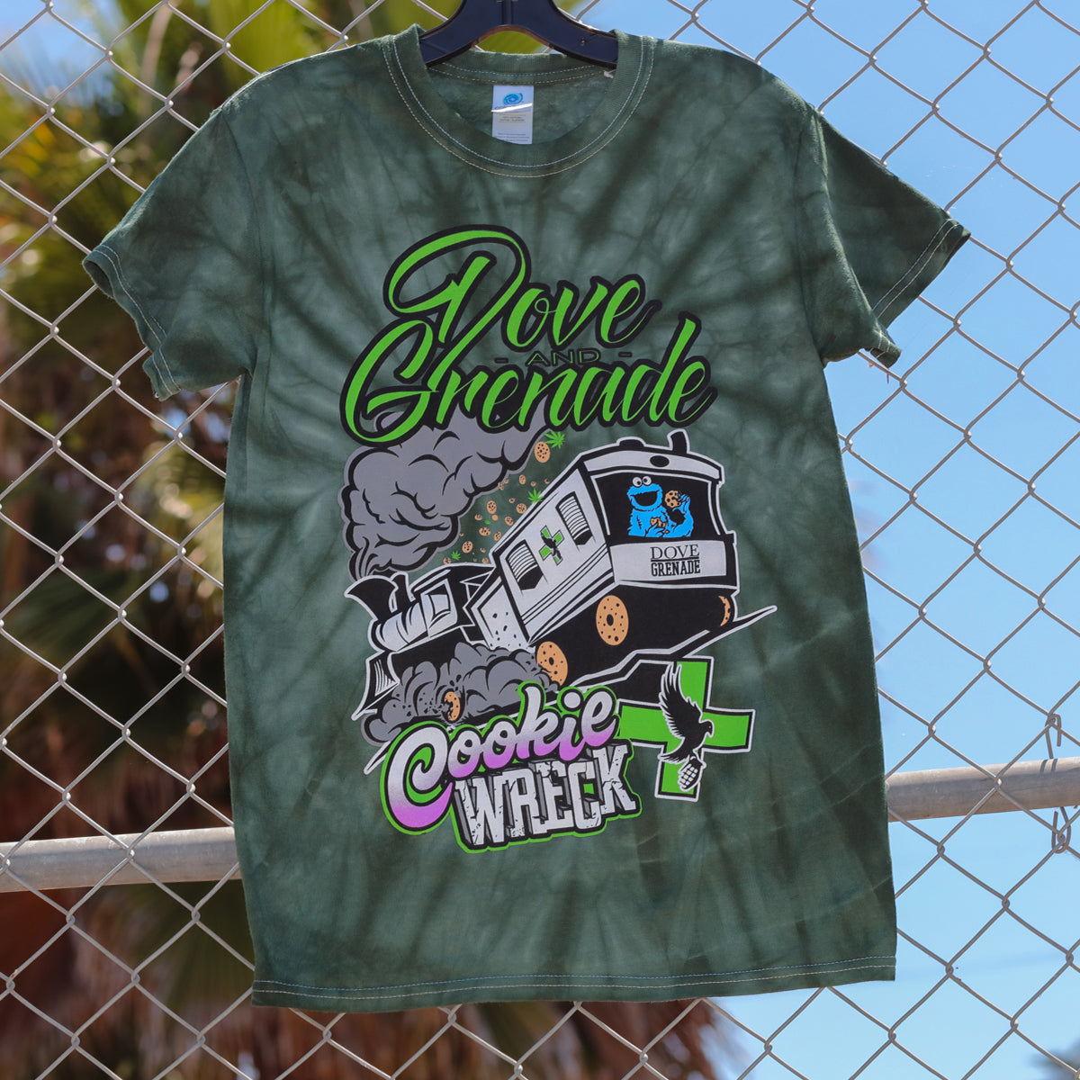 hollywood-undead-cookie-wreck-t-shirt-spider-dye-baumwolle image 2