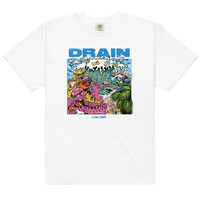 drain-living-proof-t-shirt-wei-baumwolle image 1