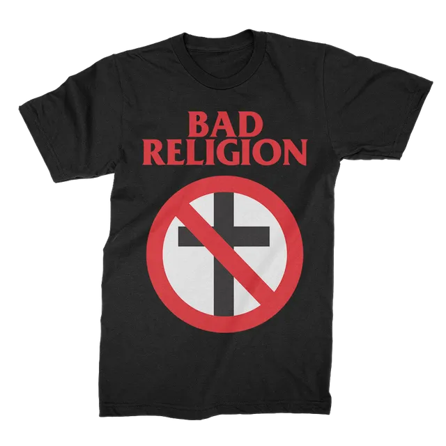 bad-religion-classic-crossbuster-t-shirt-schwarz-baumwolle image 1