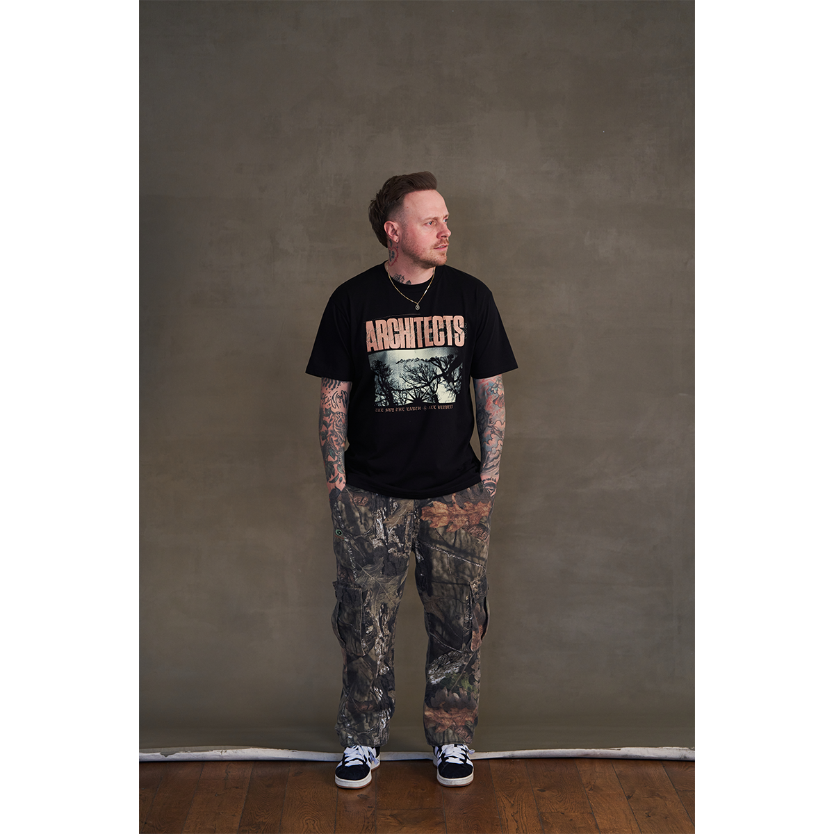 architects-the-earth-the-trees-t-shirt-schwarz-baumwolle image 2