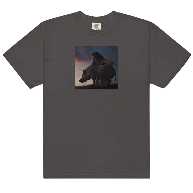 mannequin-pussy-i-got-heaven-t-shirt-dunkelgrau-baumwolle image 1