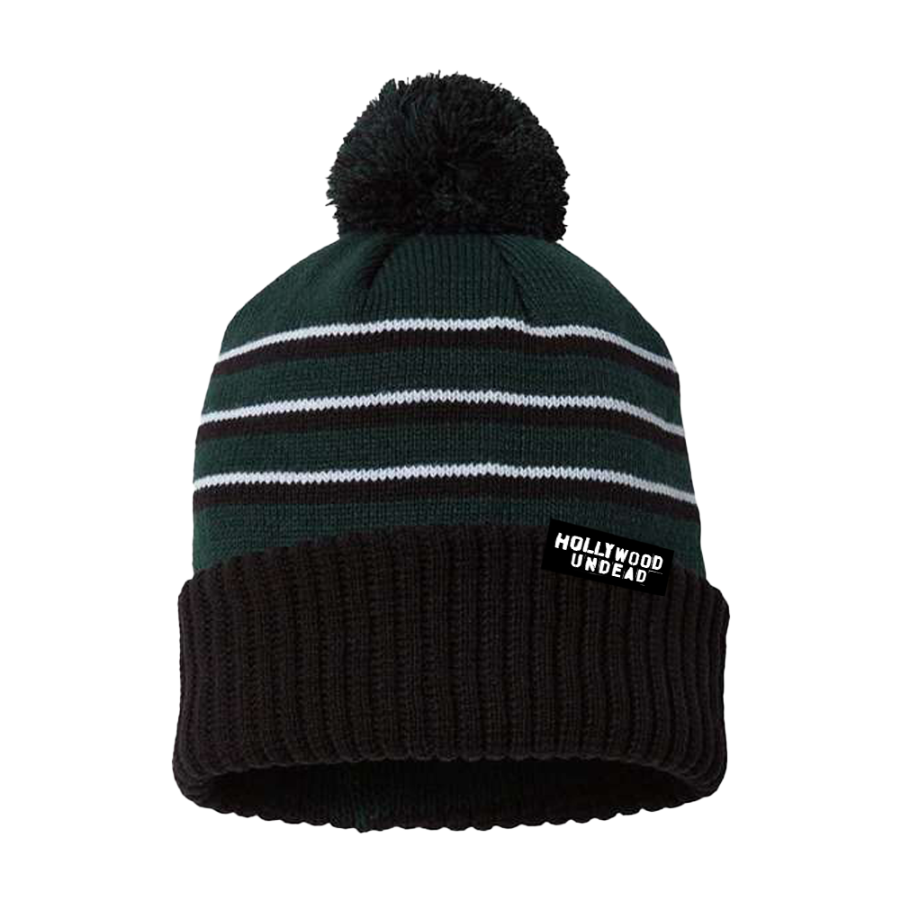 hollywood-undead-d-g-pom-beanie-m-tze-mit-bommel image 1