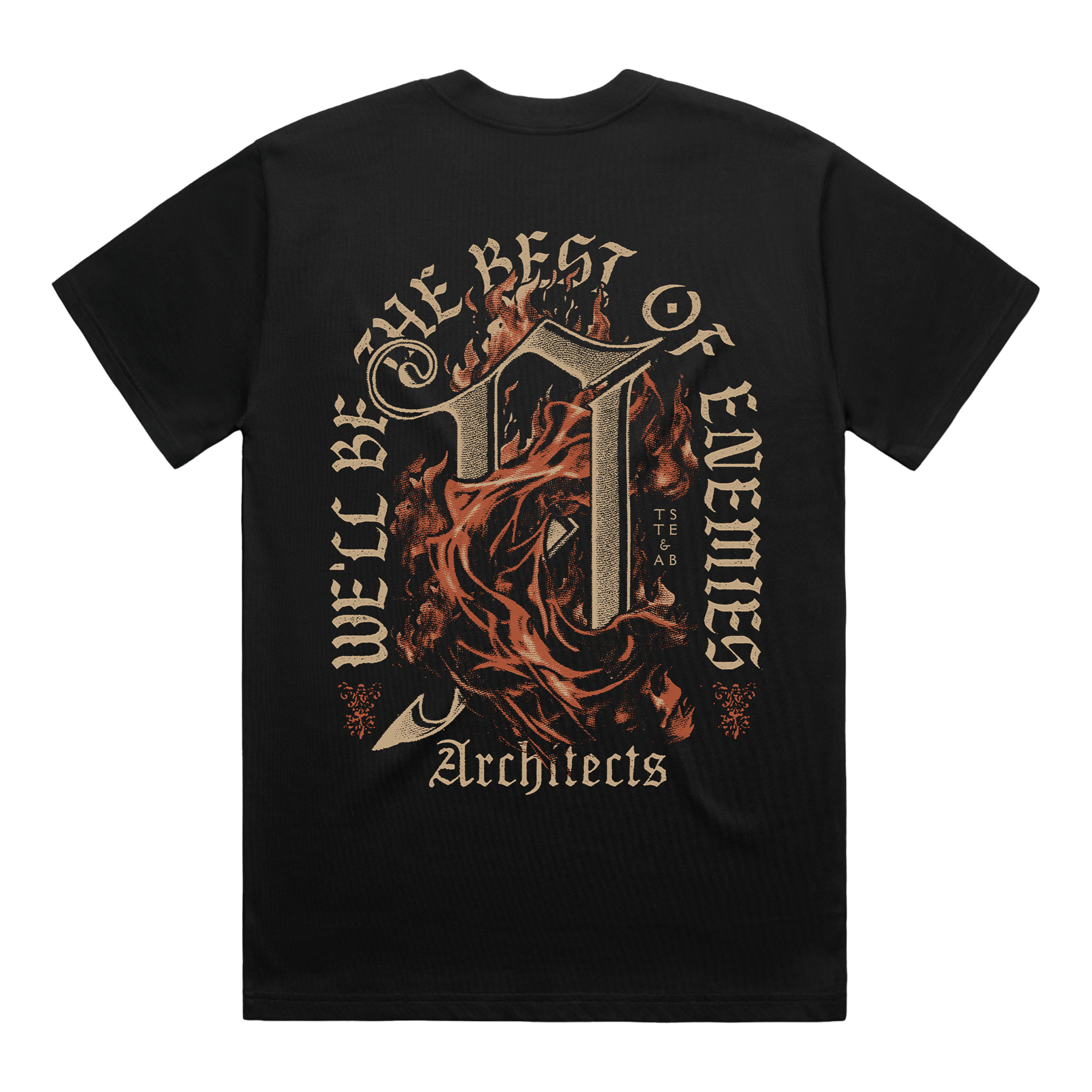 architects-best-of-enemies-t-shirt-schwarz-relaxed-fit-print image 2