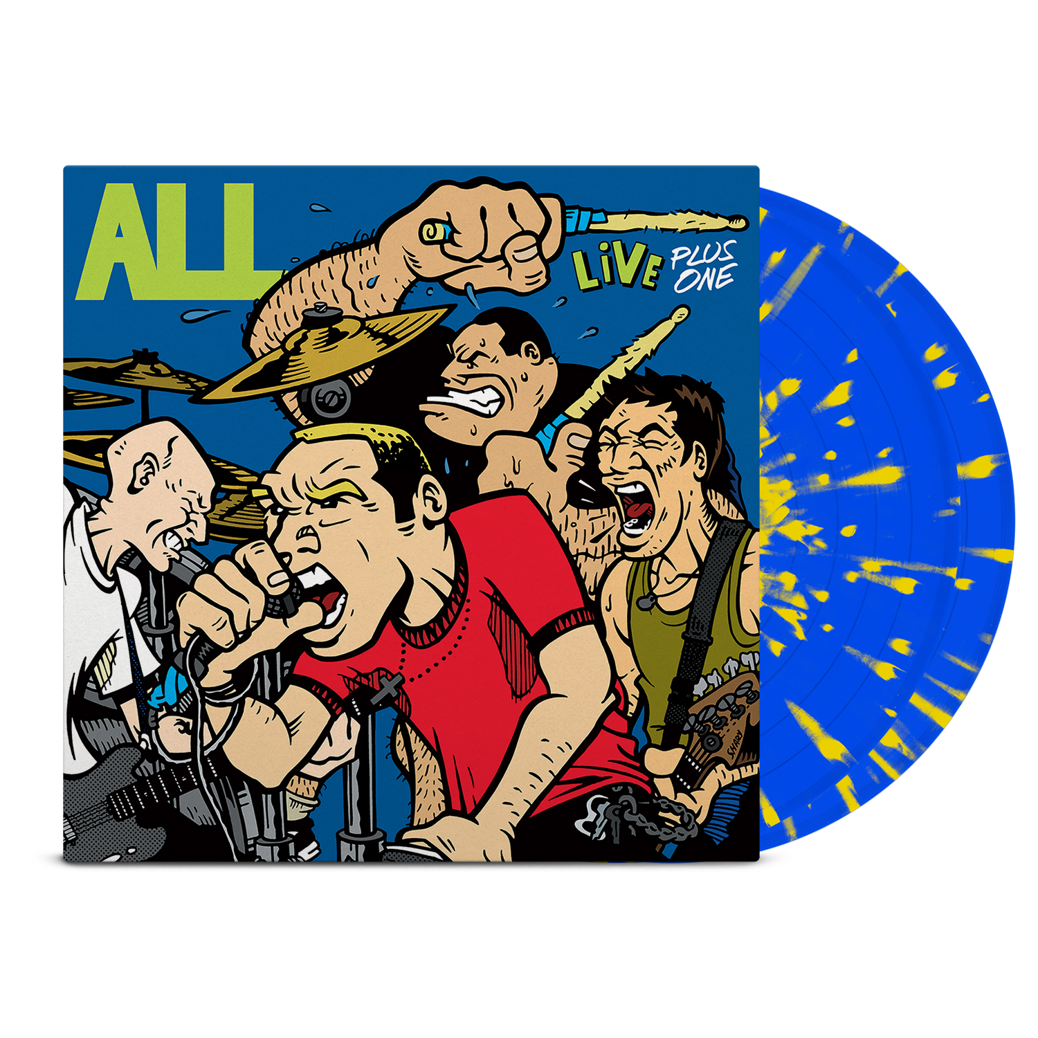 all-descendents-live-plus-one-2xlp-splatter-vinyl image 1