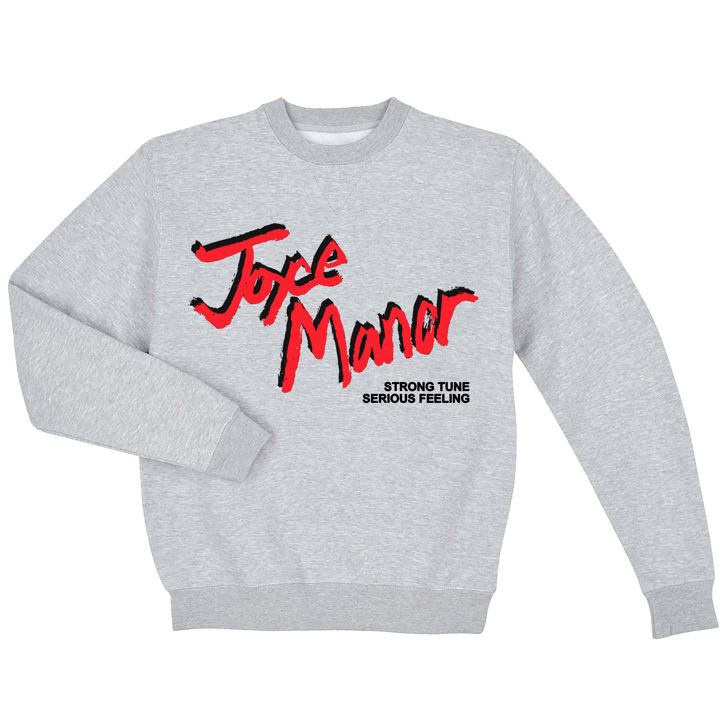joyce-manor-slasher-sweatshirt-grau-baumwollmix image 1