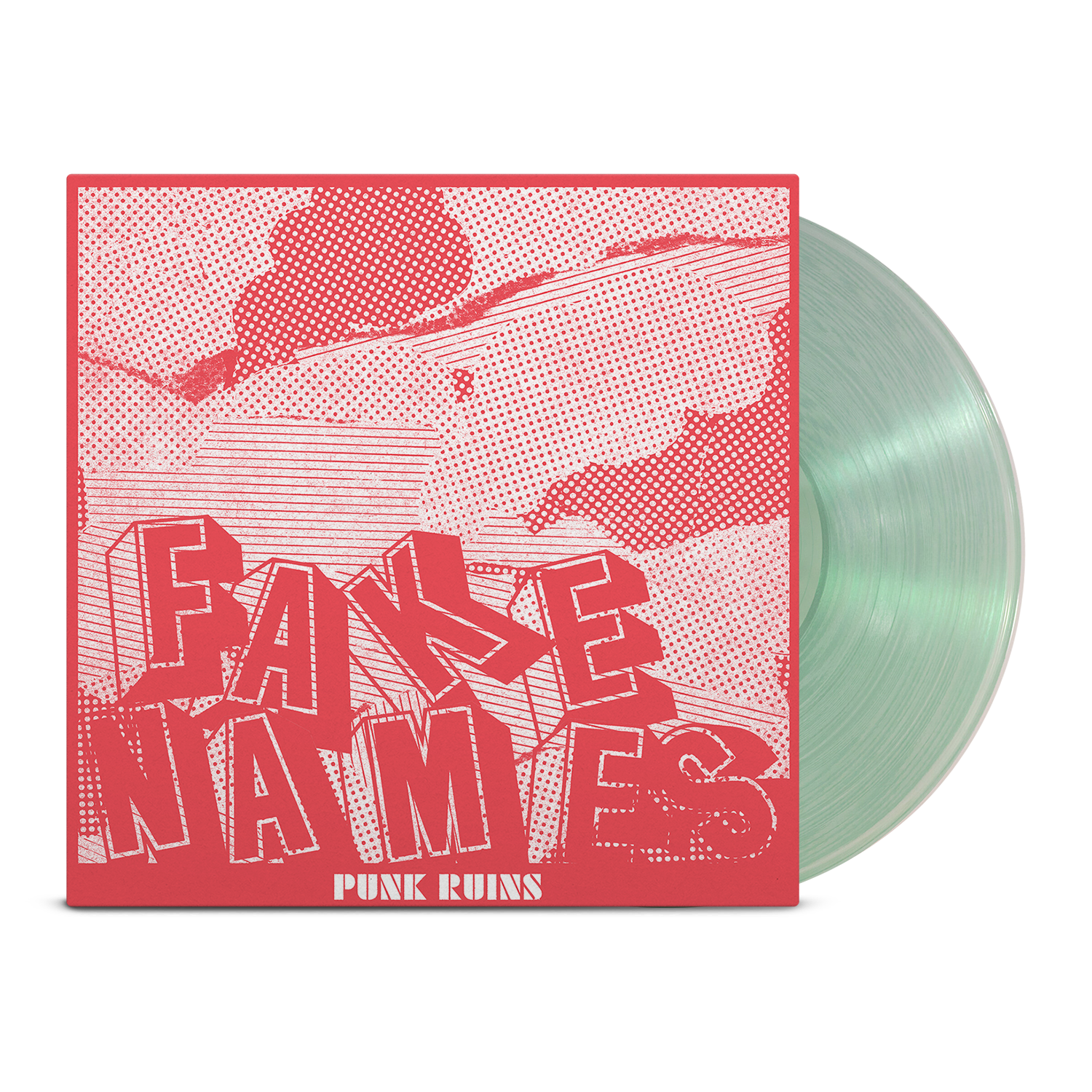 fake-names-punk-ruins-lp-schallplatte-transparent image 1