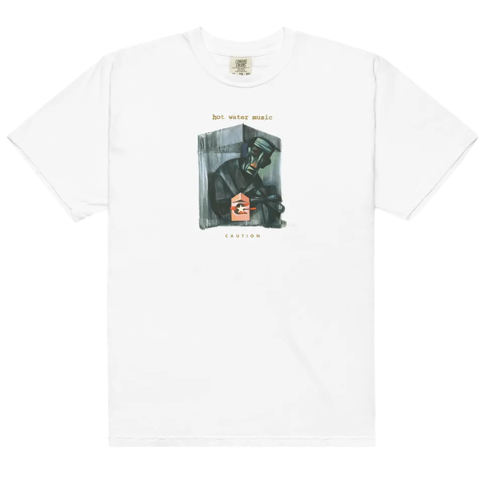 epitaph-apparel-caution-t-shirt-wei-baumwolle image 1