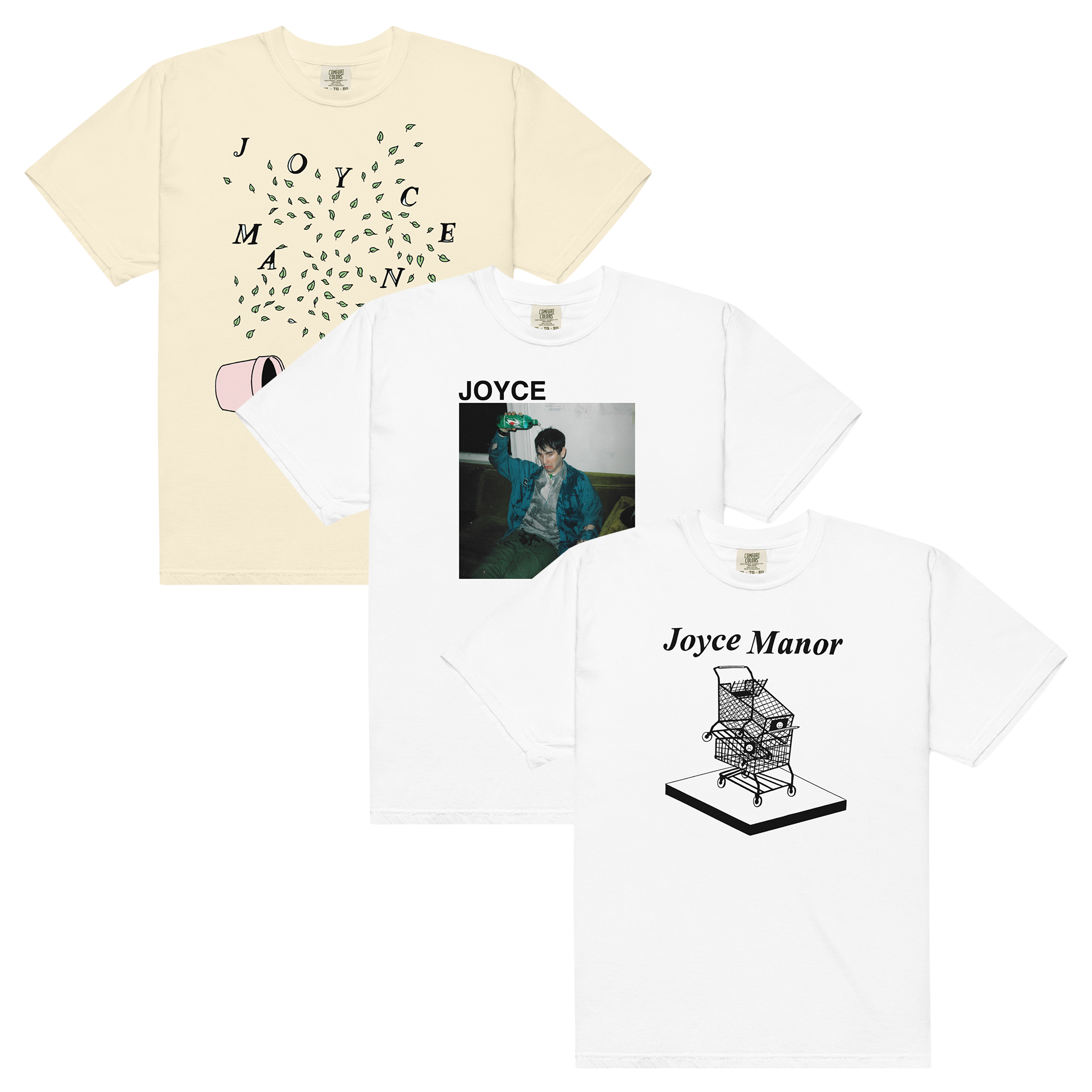 joyce-manor-t-shirt-bundle-3er-wei-natural image 1