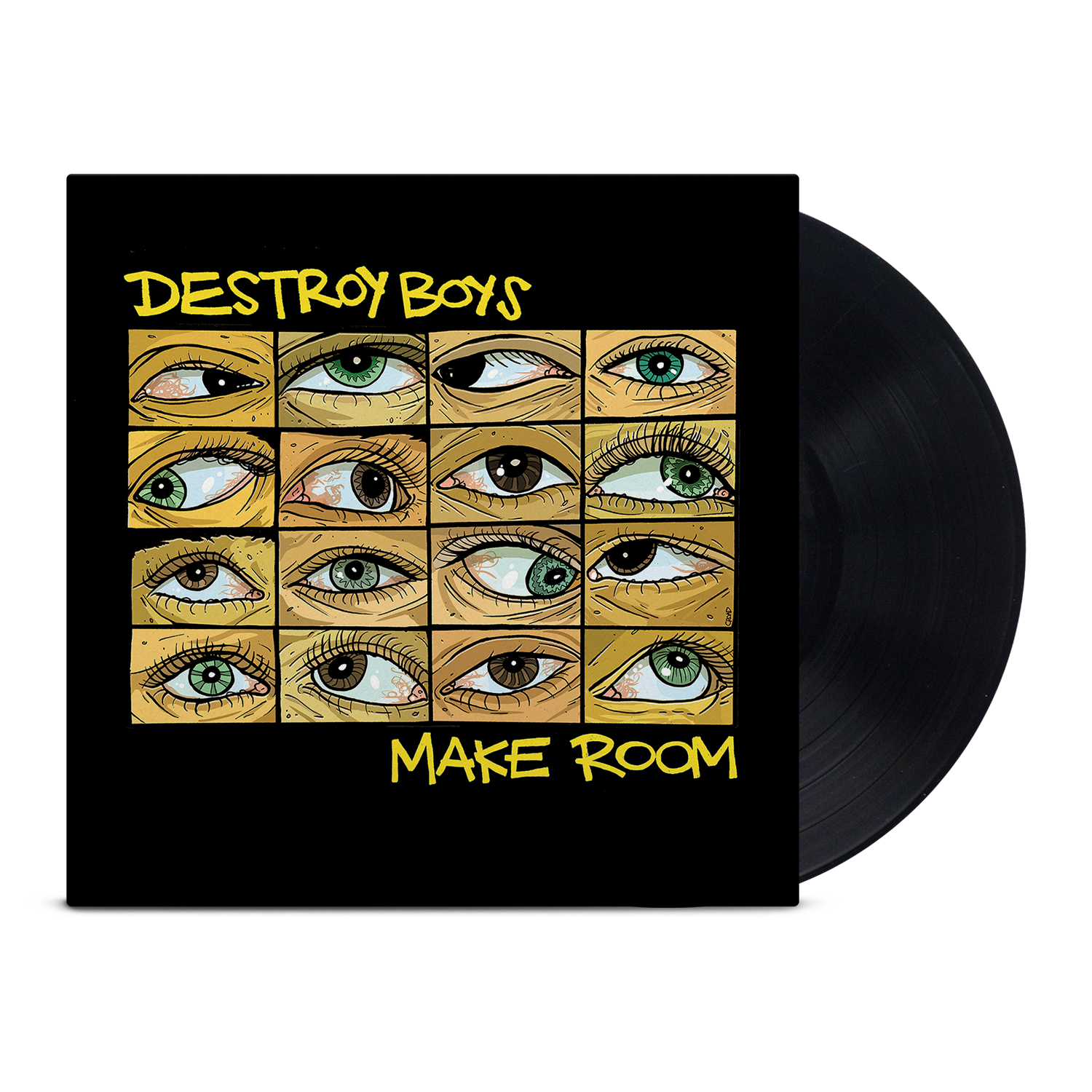 destroy-boys-make-room-lp-schwarzes-vinyl-punk-rock image 1