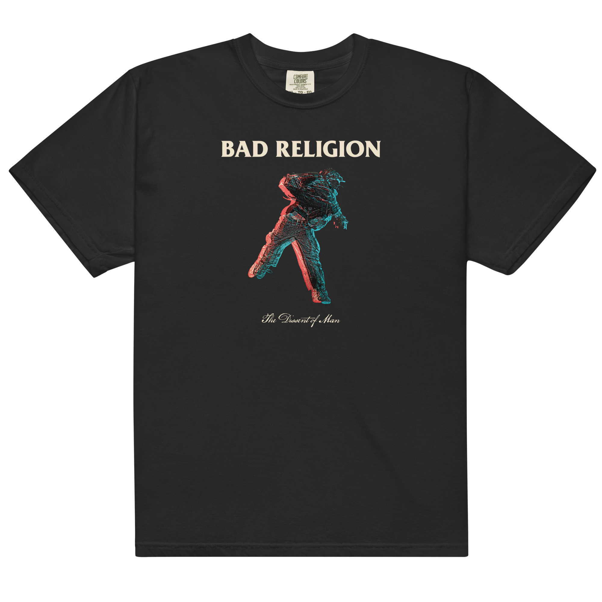 bad-religion-dissent-of-man-t-shirt-schwarz-baumwolle image 1