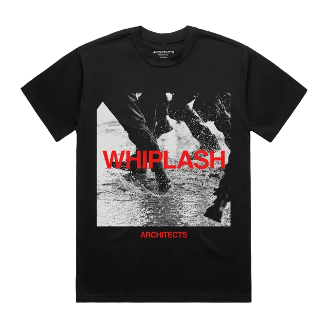 architects-whiplash-single-t-shirt-schwarz-regular-fit-baumwolle image 1