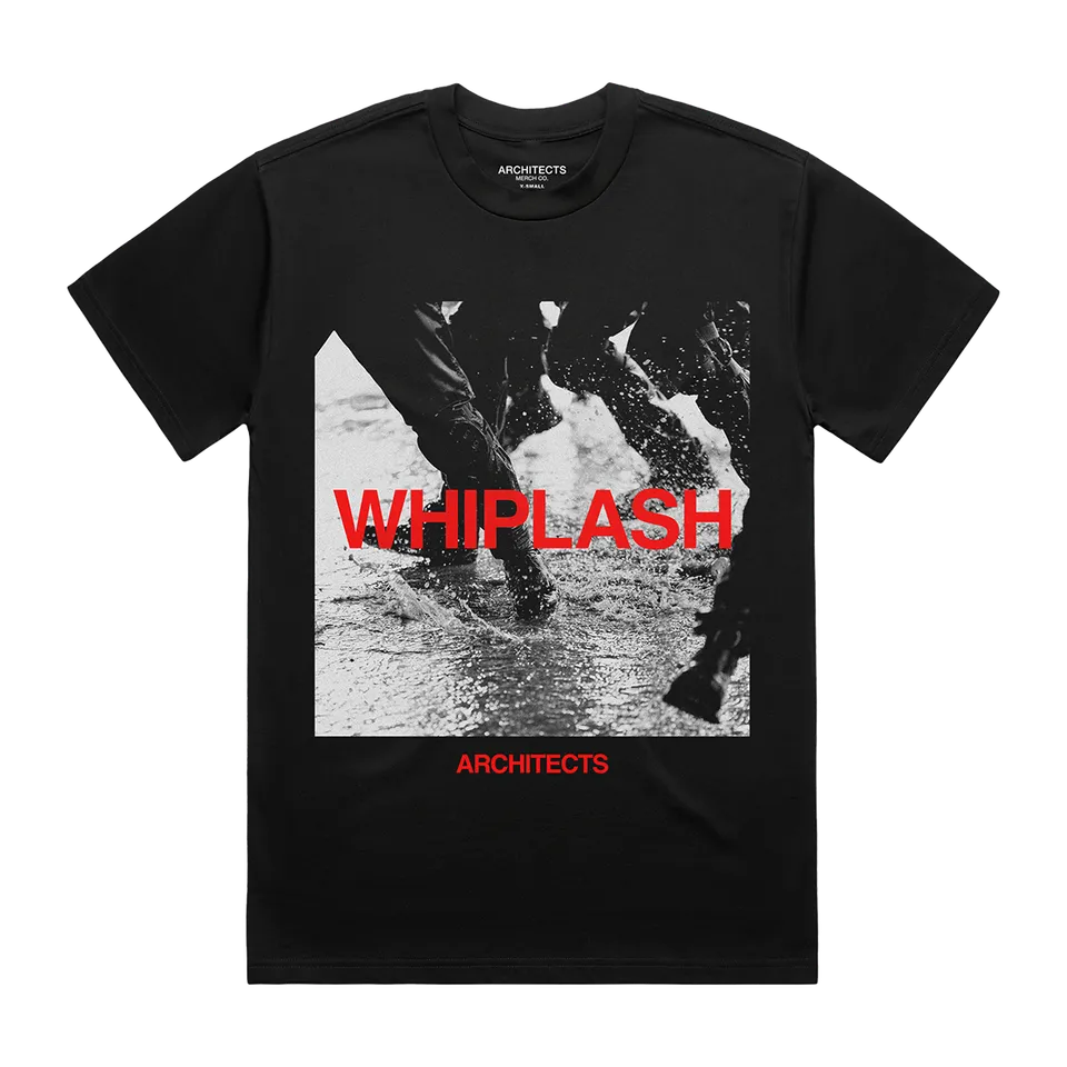 architects-whiplash-single-t-shirt-schwarz-regular-fit-baumwolle image 1