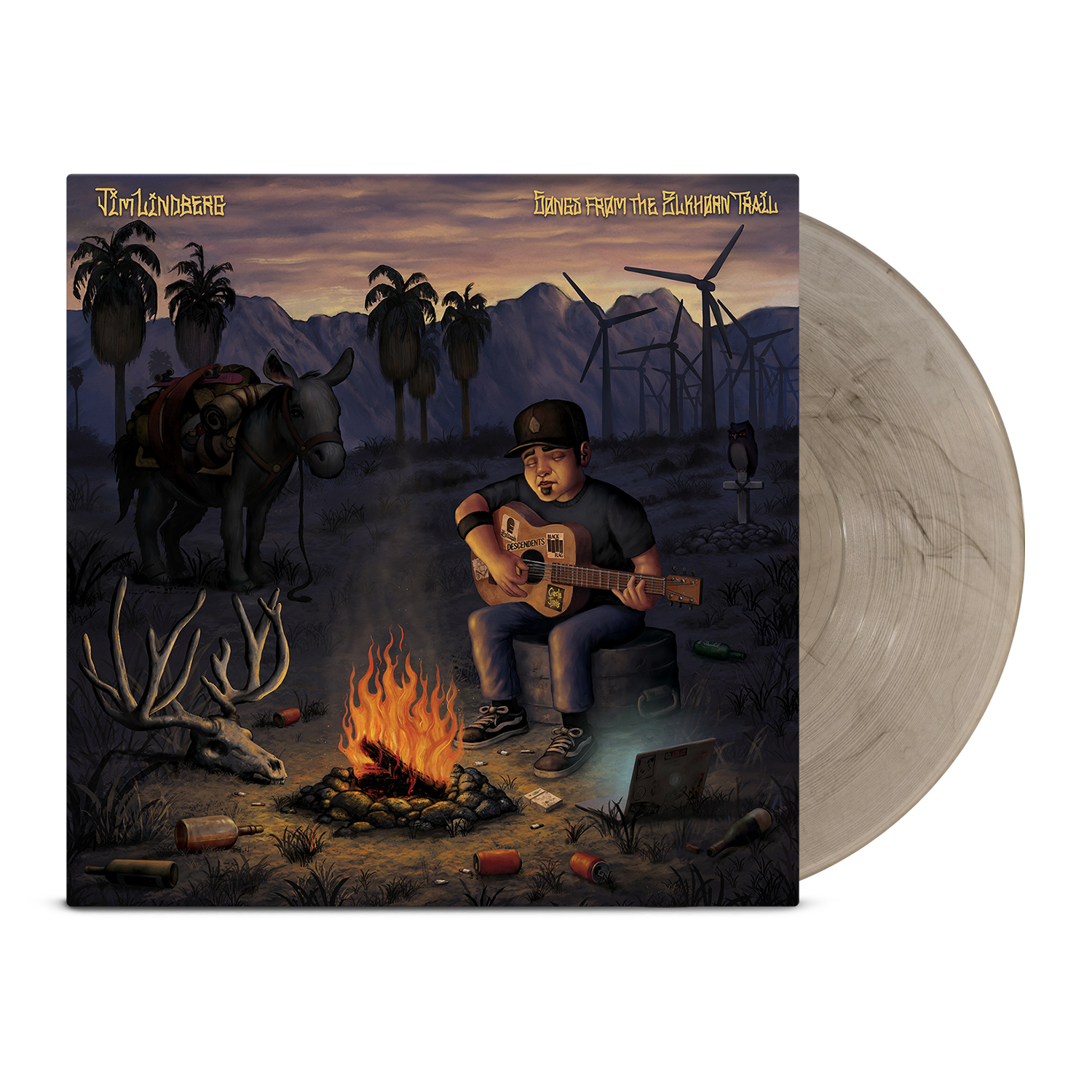 jim-lindberg-songs-from-the-elkhorn-trail-lp-clear-black image 1