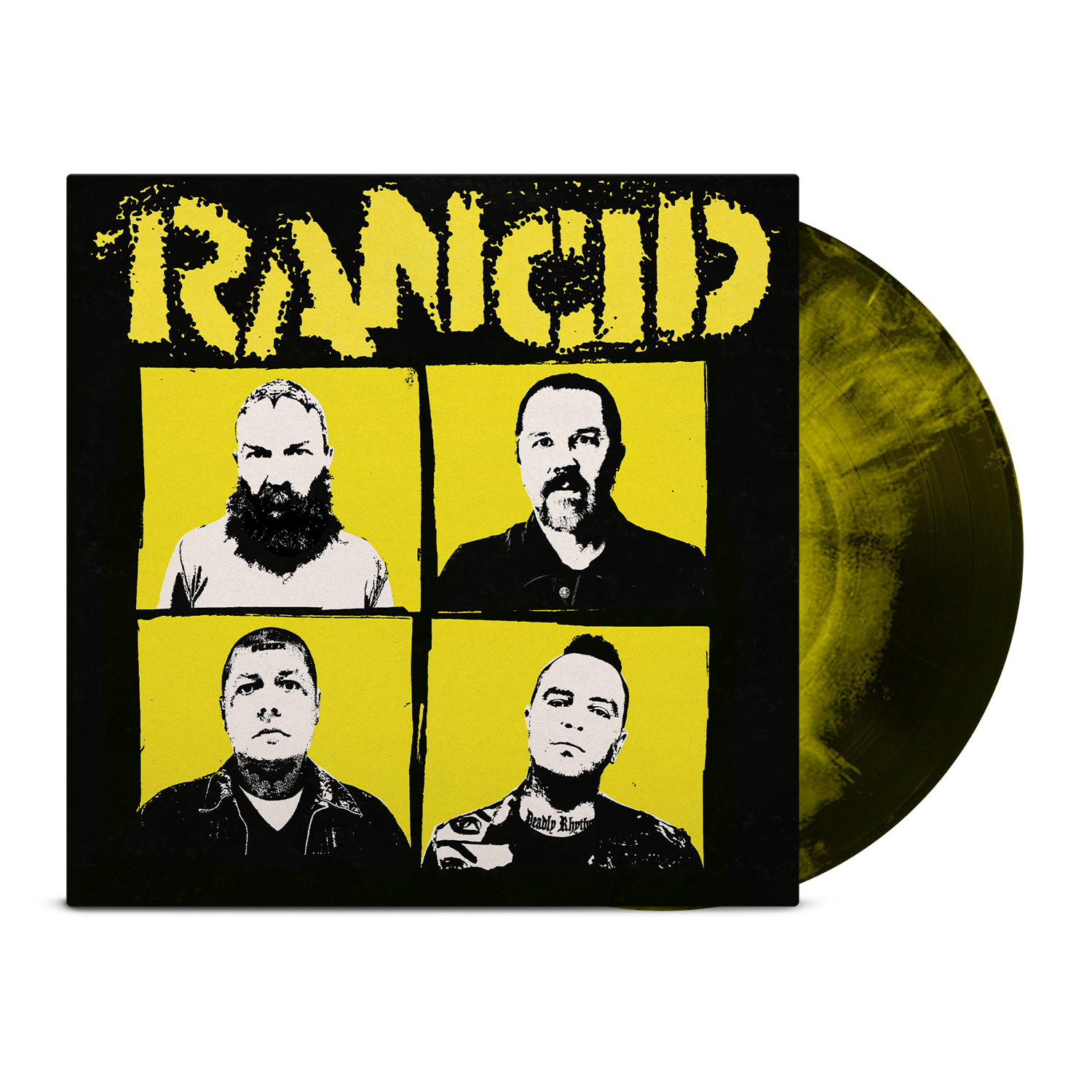 rancid-tomorrow-never-comes-lp-black-yellow-galaxy-limitiert image 1
