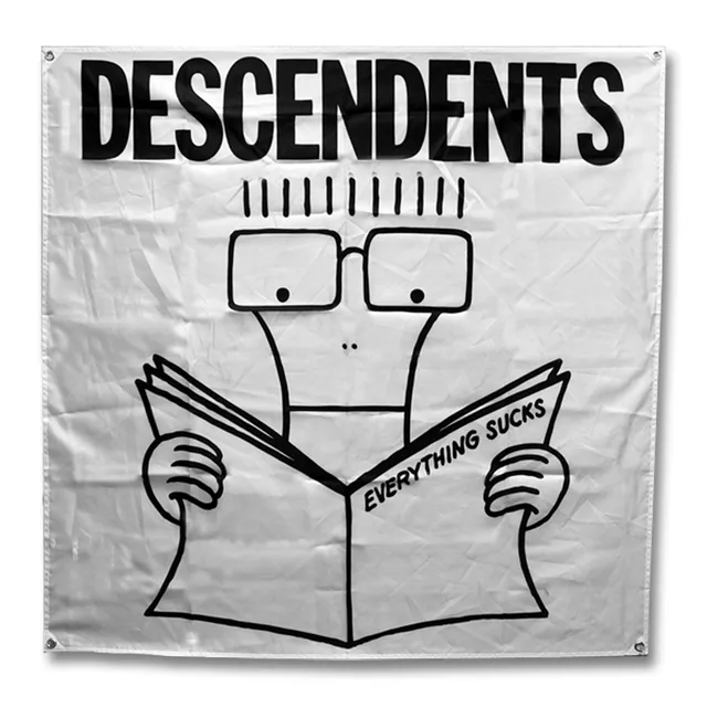 descendents-everything-sucks-flagge-fahne-wei-116-cm image 1