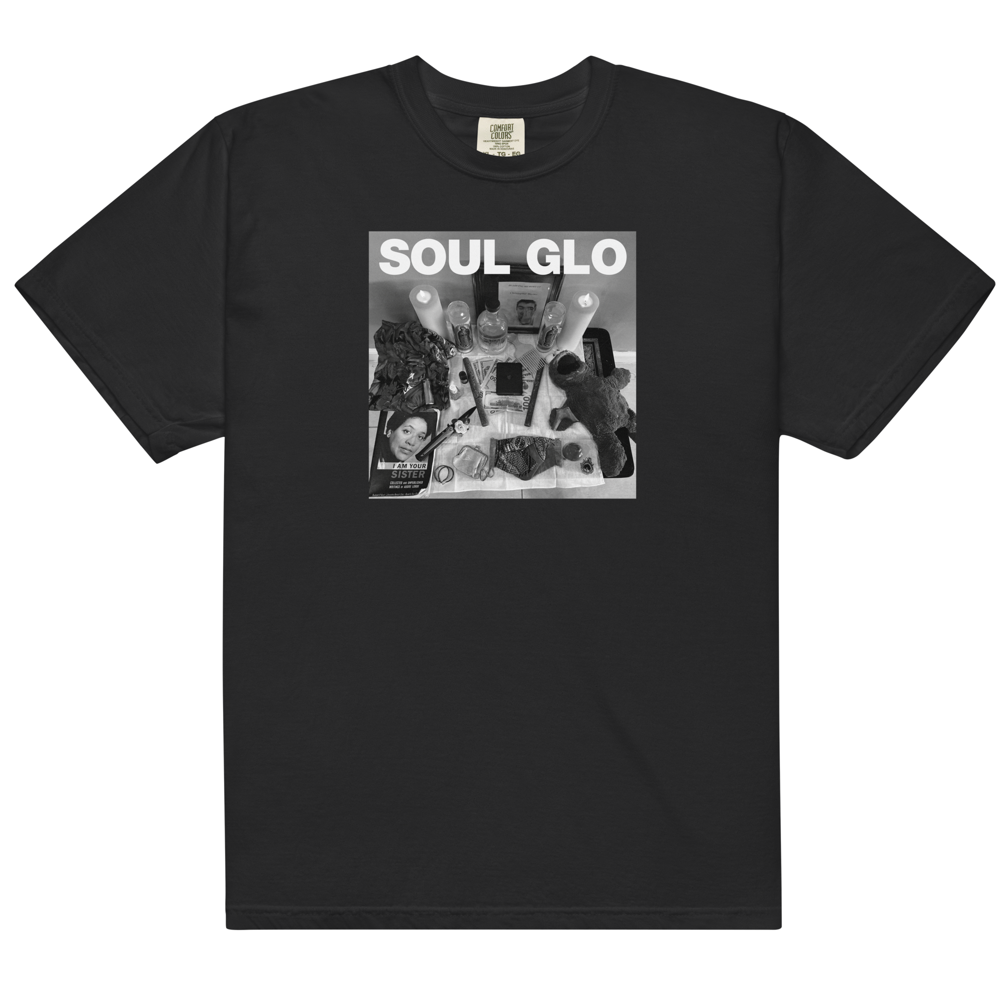 soul-glo-diaspora-problems-t-shirt-schwarz-cover image 1