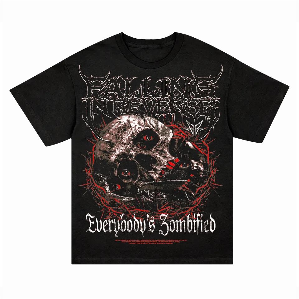 falling-in-reverse-everybody-s-zombified-tee-t-shirt-baumwolle image 1