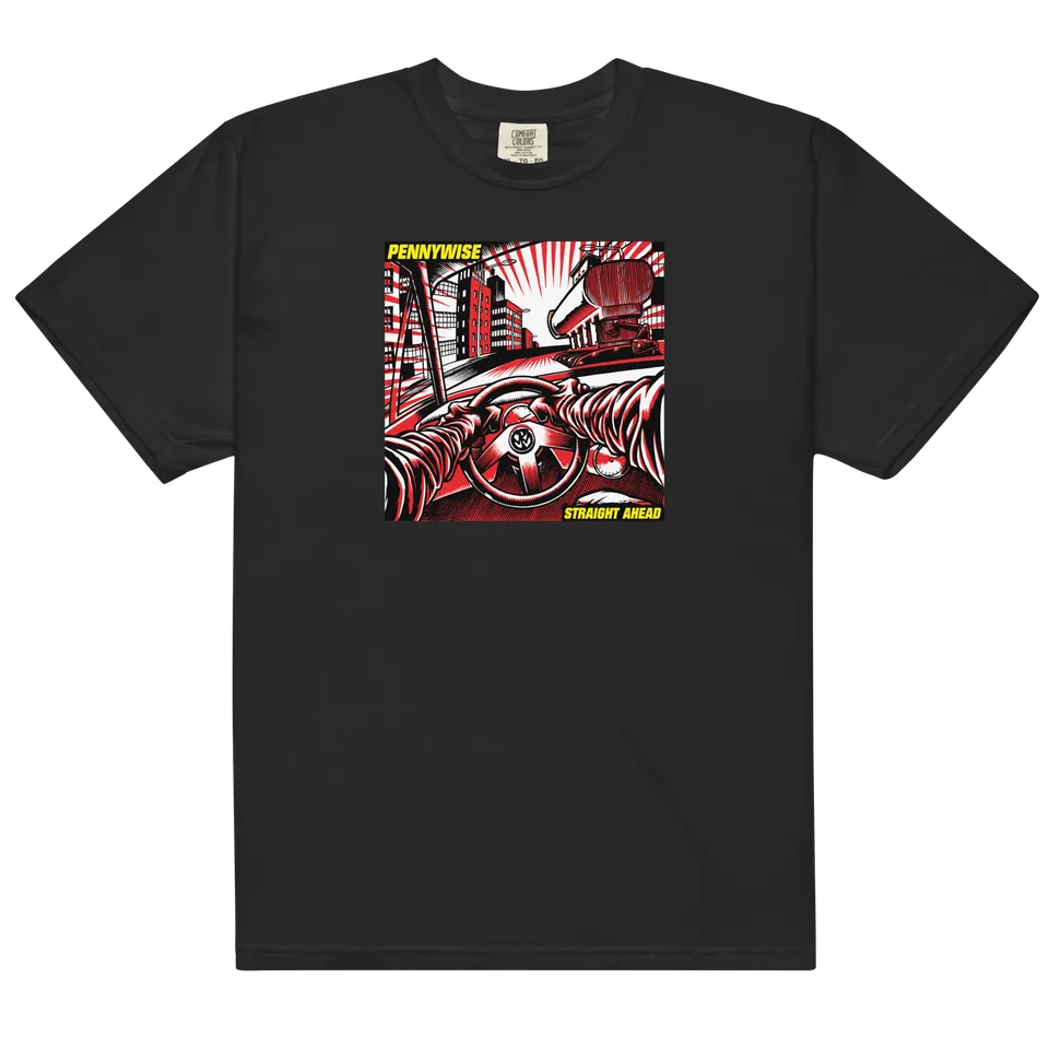 pennywise-straight-ahead-t-shirt-schwarz-baumwolle image 1