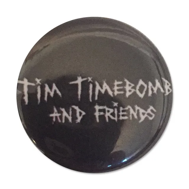 tim-timebomb-logo-button-schwarz-1-zoll-anstecker image 1