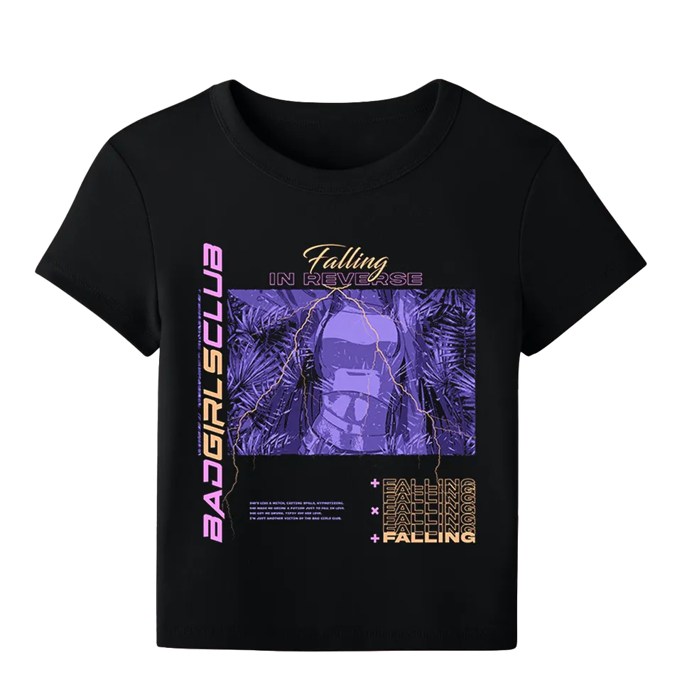 falling-in-reverse-bad-girls-club-crop-top-slim-fit image 1