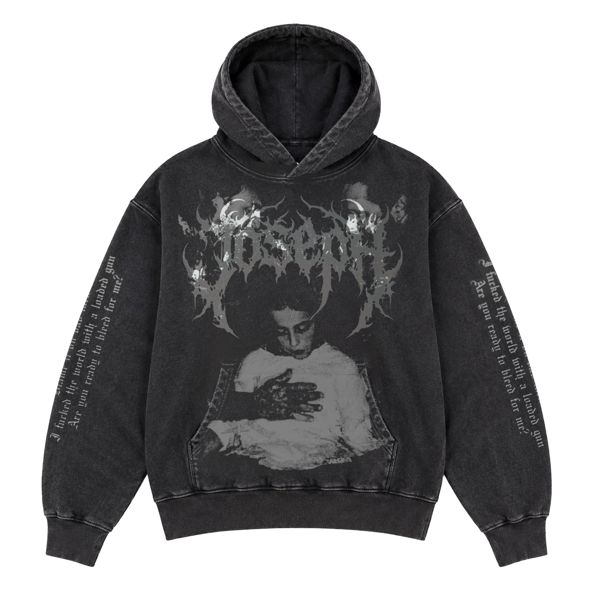 falling-in-reverse-joseph-hoodie-vintage-wash-baumwollmix image 1
