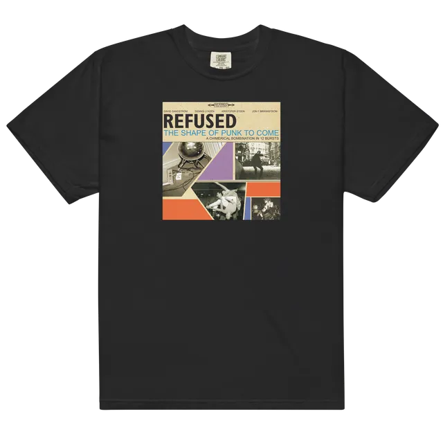 refused-the-shape-of-punk-to-come-t-shirt-schwarz image 1