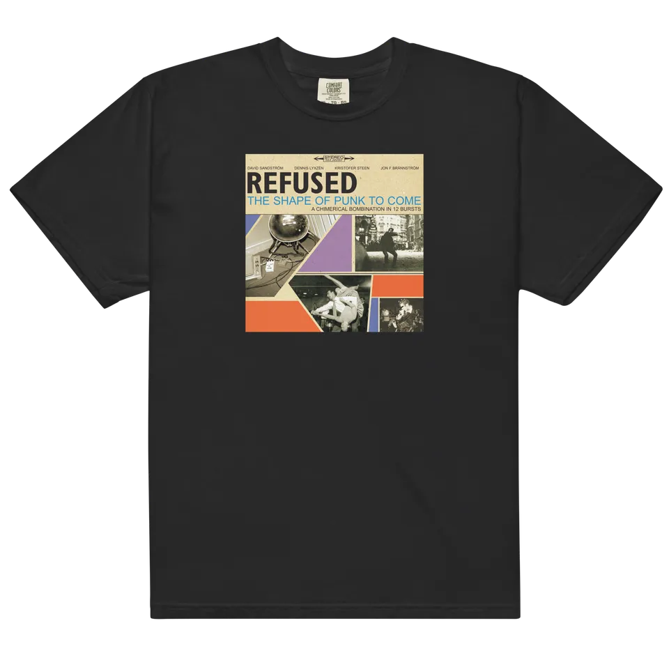 refused-the-shape-of-punk-to-come-t-shirt-schwarz image 1