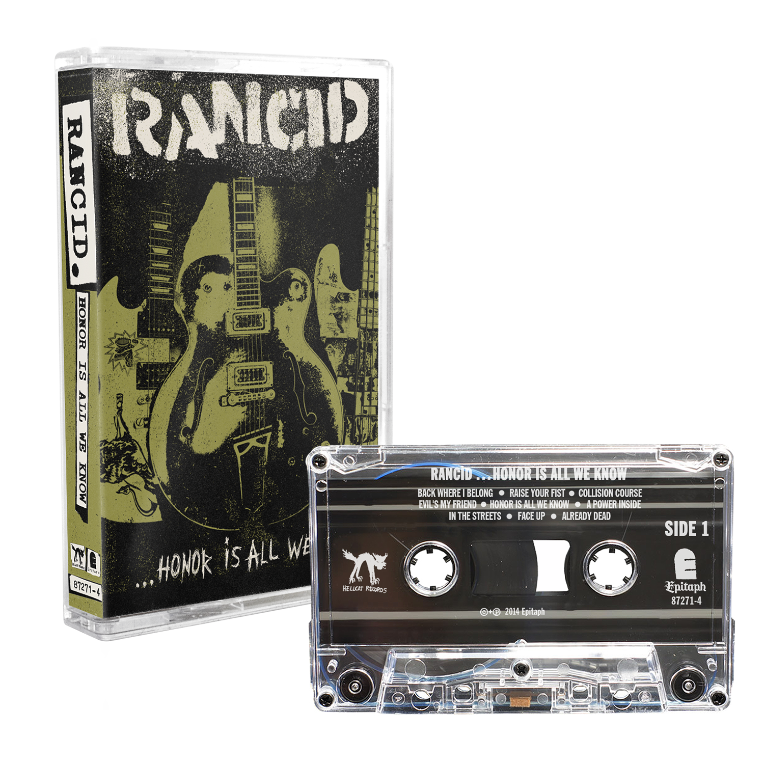 rancid-honor-is-all-we-know-kassette-tape-limitiert image 1