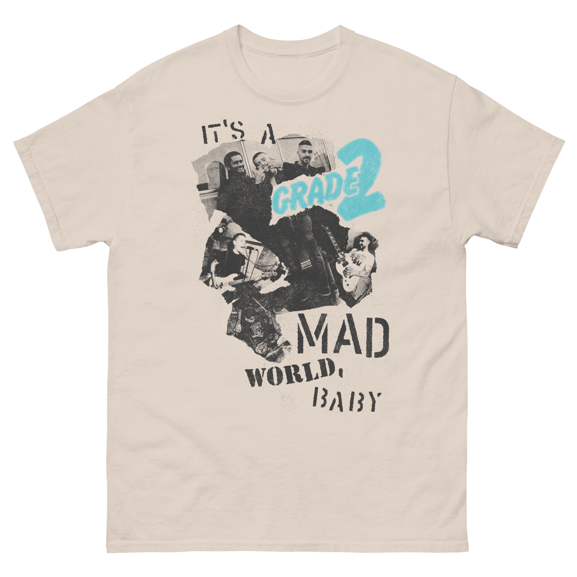 grade-2-mad-world-t-shirt-baumwolle-natural image 1