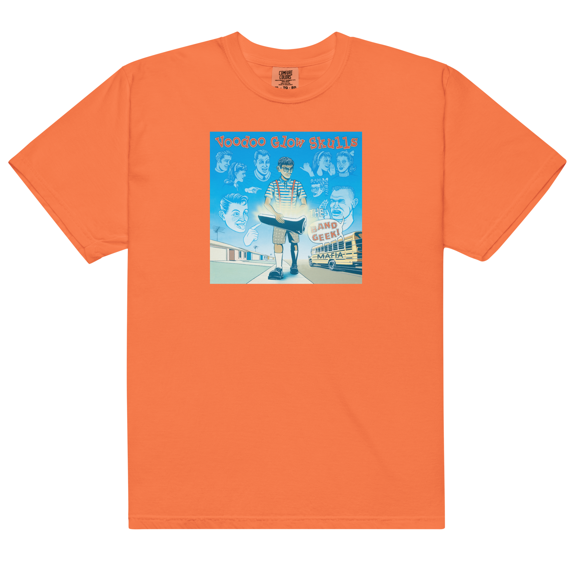 epitaph-records-the-band-geek-mafia-t-shirt-orange-baumwolle image 1