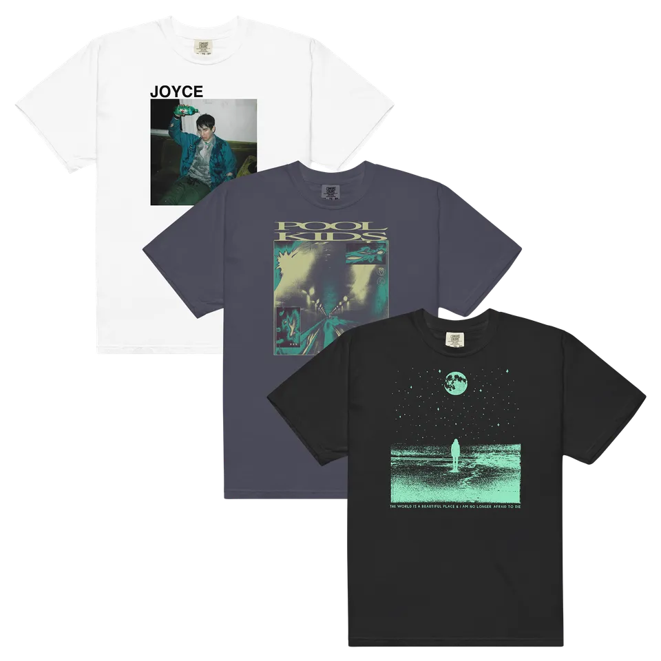 joyce-manor-pool-kids-world-is-shirt-bundle-3er-set image 1