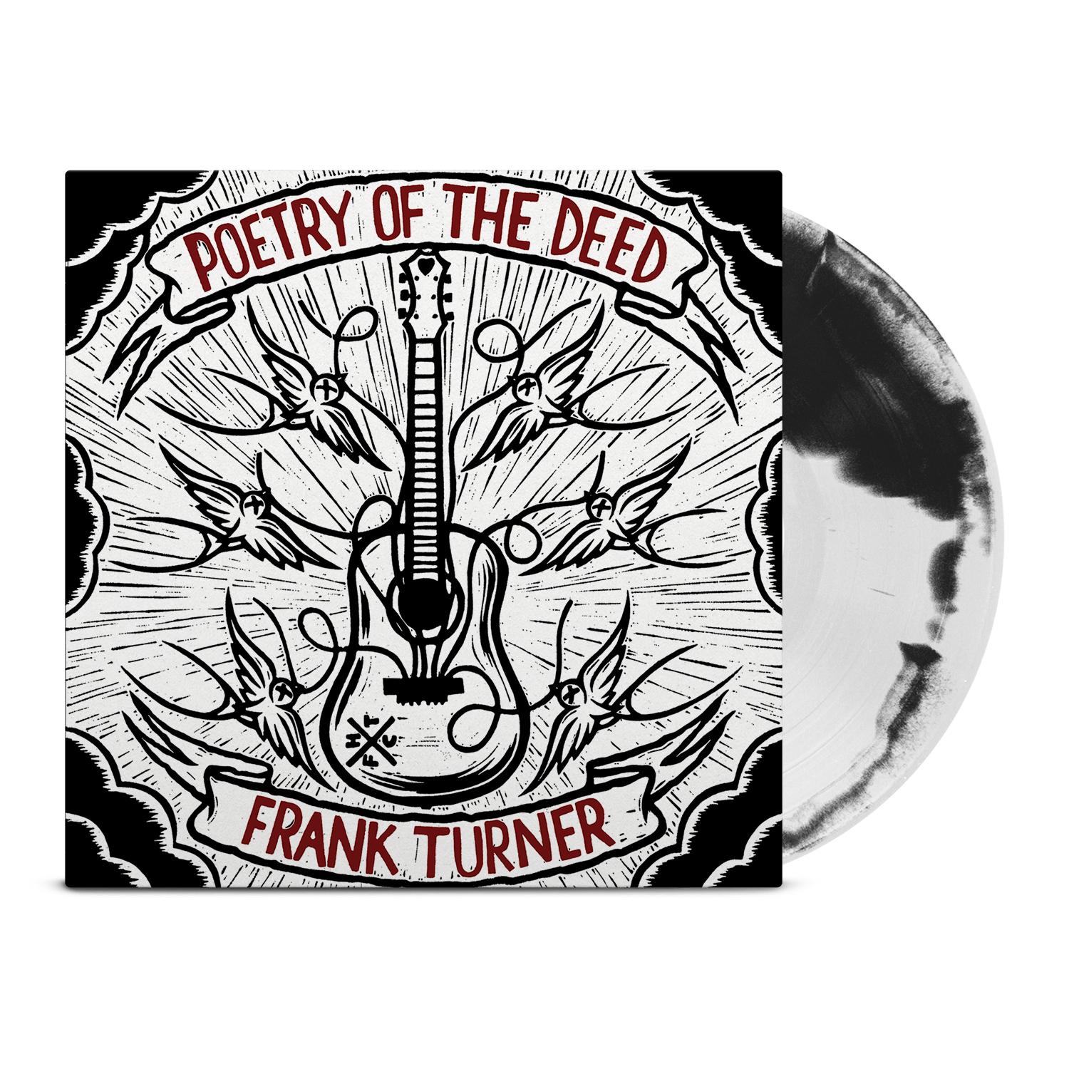 frank-turner-poetry-of-the-deed-lp-vinyl-white-black-limitiert image 1