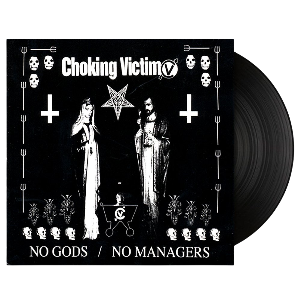 choking-victim-no-gods-no-managers-lp-vinyl-schwarz-2 image 1