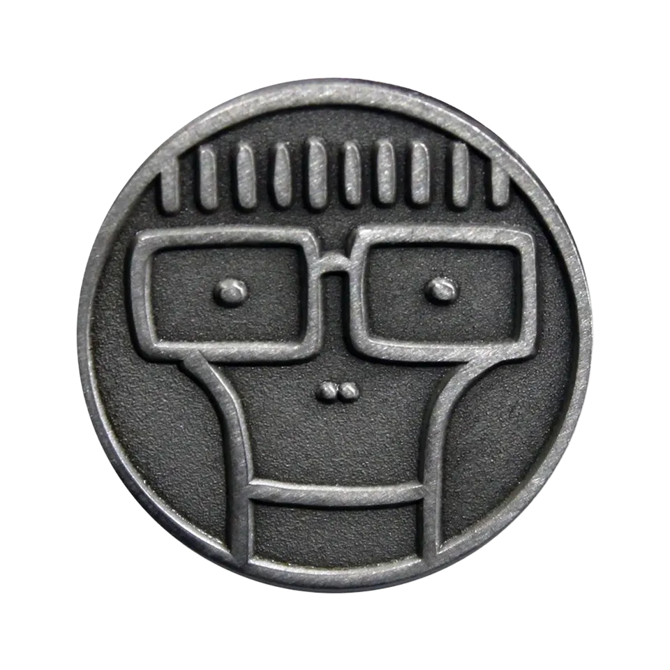 descendents-round-milo-lapel-pin-anstecker-1-zoll image 1