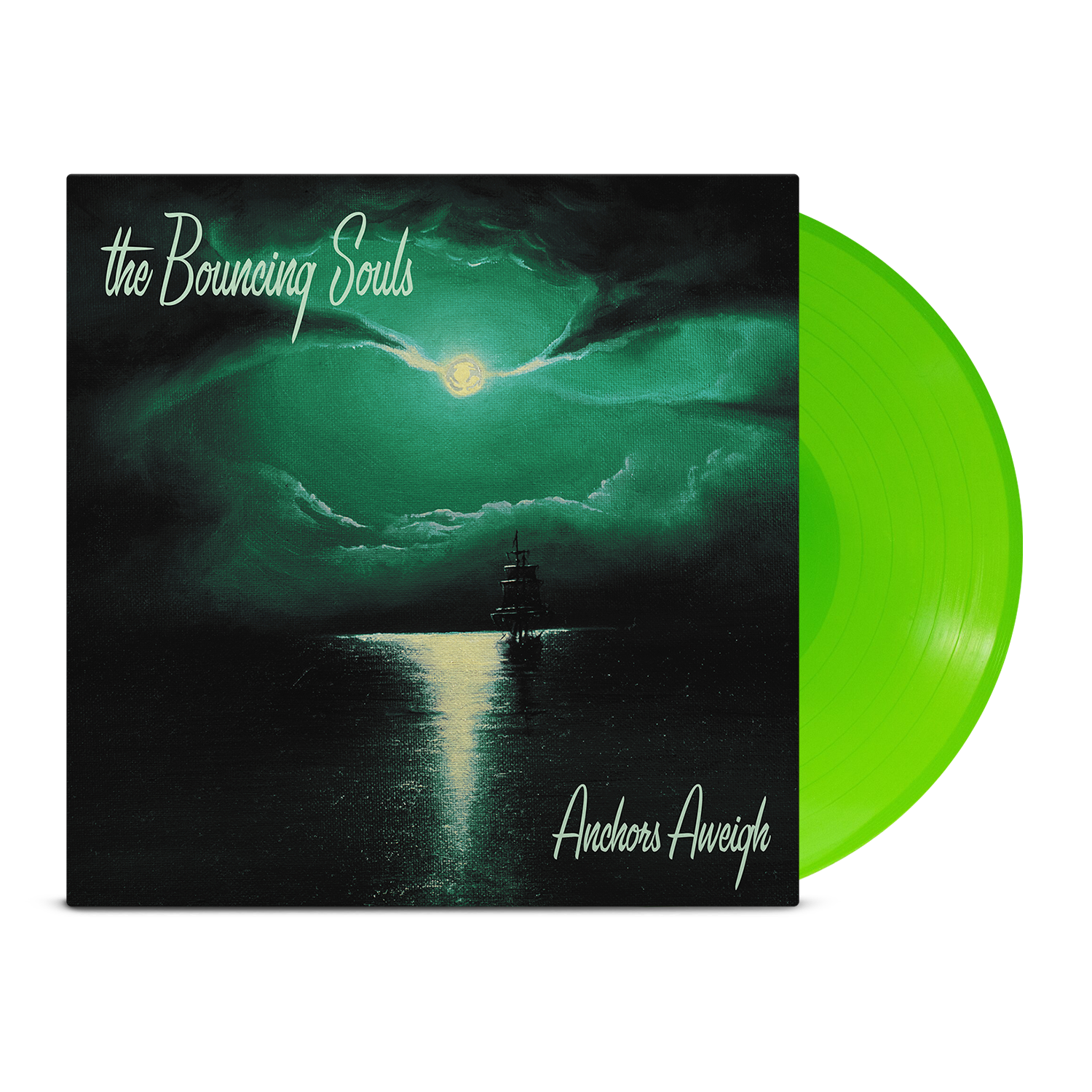 the-bouncing-souls-anchors-aweigh-lp-toxic-green-vinyl image 1