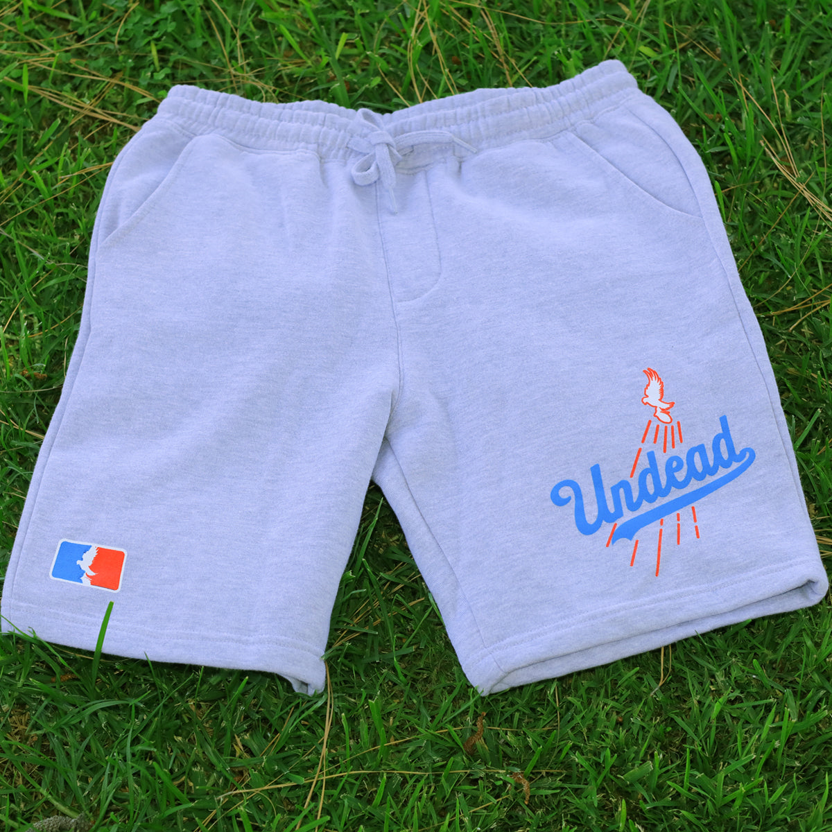 hollywood-undead-baseball-sweatshorts-grau-baumwollmix image 3