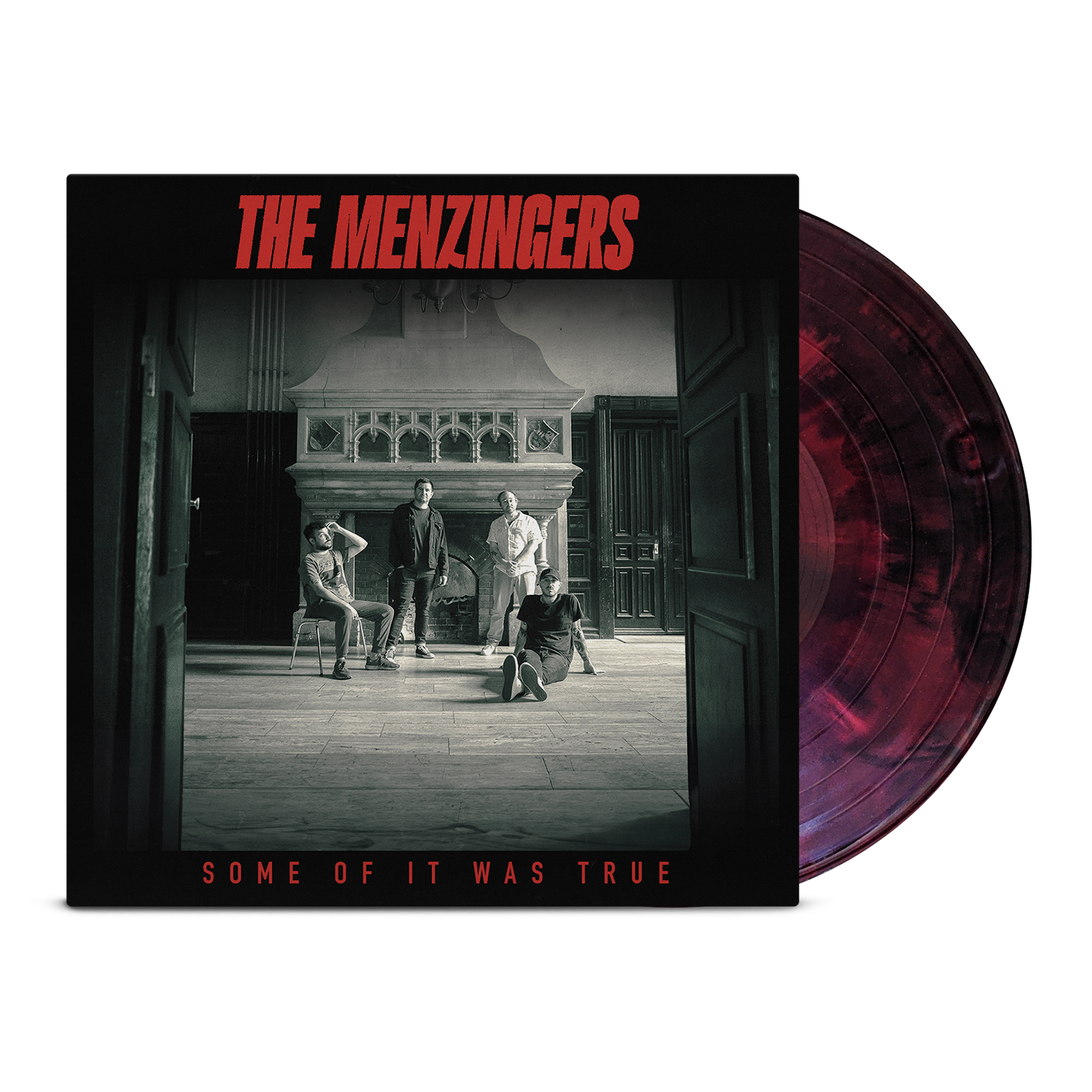 the-menzingers-some-of-it-was-true-lp-cherry-bomb image 1