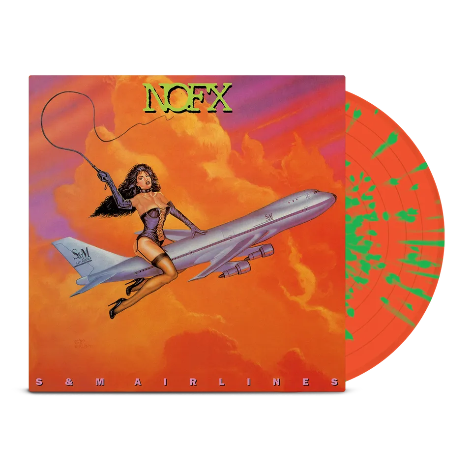nofx-s-m-airlines-vinyl-lp-orange-green-splatter-limitiert image 1