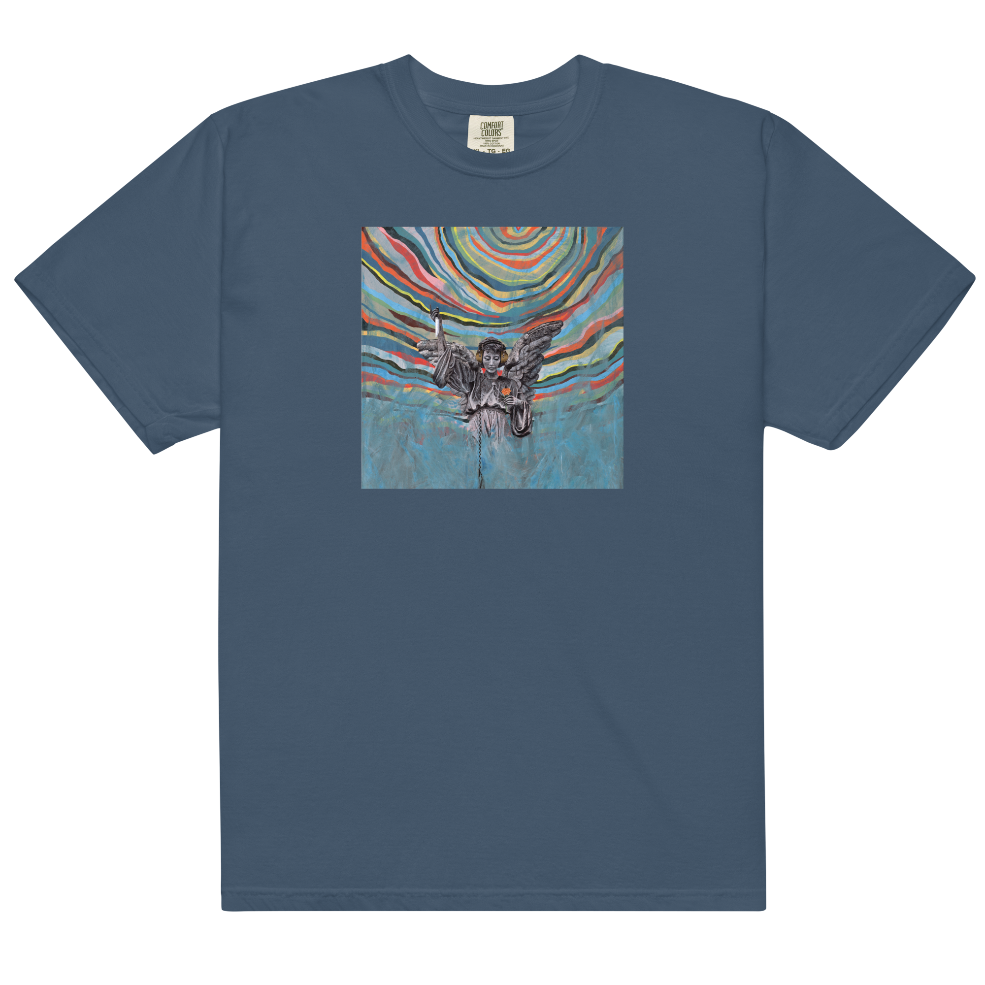 joyce-manor-wasted-wonderful-world-t-shirt-blau image 1