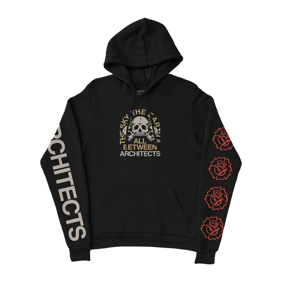 architects-the-sky-the-earth-all-between-skull-hoodie-schwarz image 1