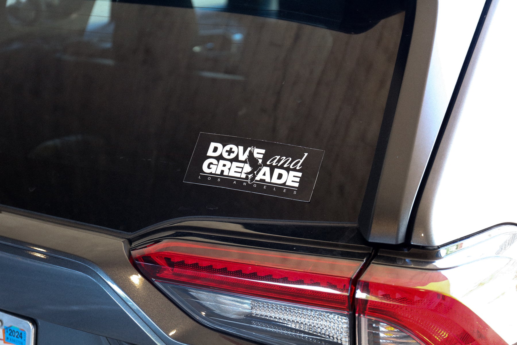 hollywood-undead-stickers-dove-grenade-bumper-sticker-schwarz-18x8-cm image 2