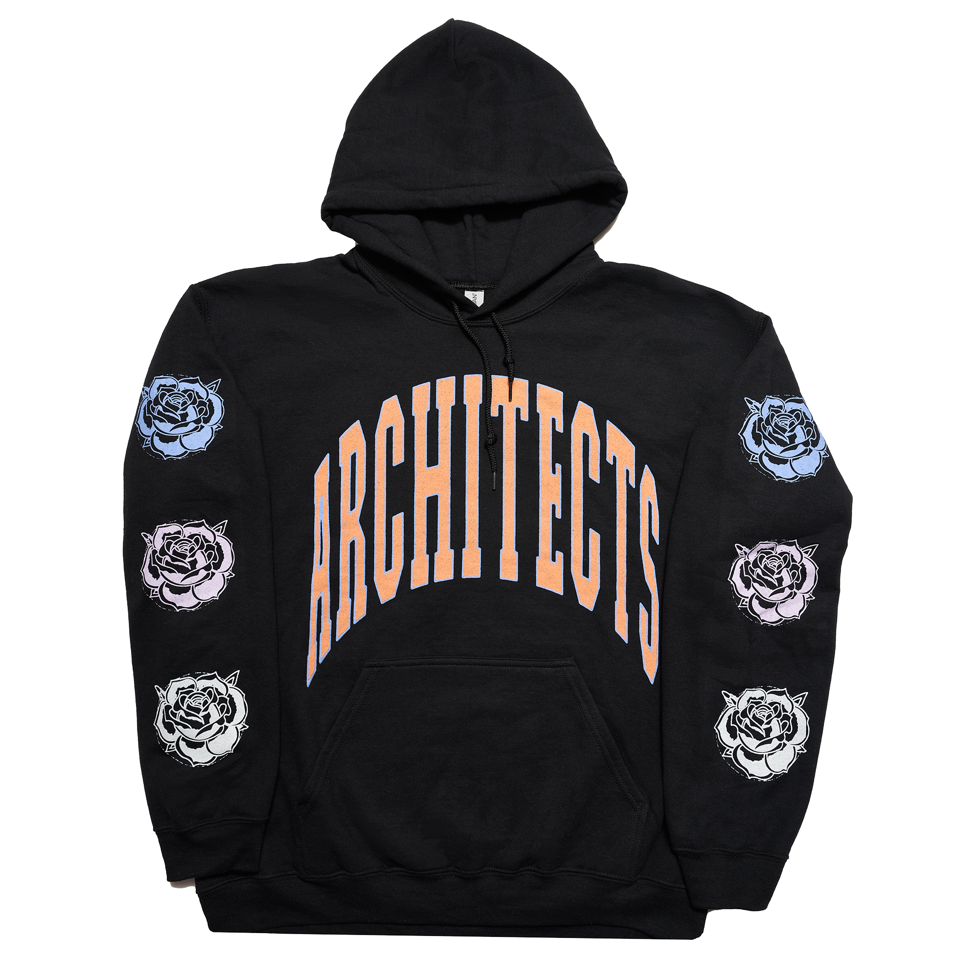 architects-rose-pullover-hoodie-schwarz-baumwolle image 1