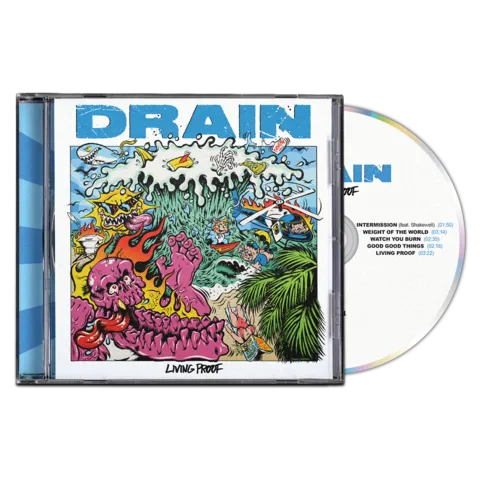 drain-living-proof-cd-audio-cd-mit-10-songs image 1