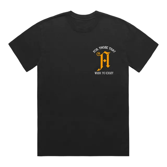 architects-for-those-that-wish-to-exist-astronaut-t-shirt-schwarz-baumwolle image 1